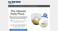 Desktop Screenshot of ice-ball-mold.com
